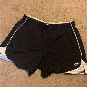 Nike athletic shorts.